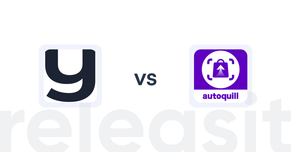 Shopify Upsell and Cross-sell Apps: Yugaa ‑ AI Chatbot vs AI agent Upsell ‑ autoquill
