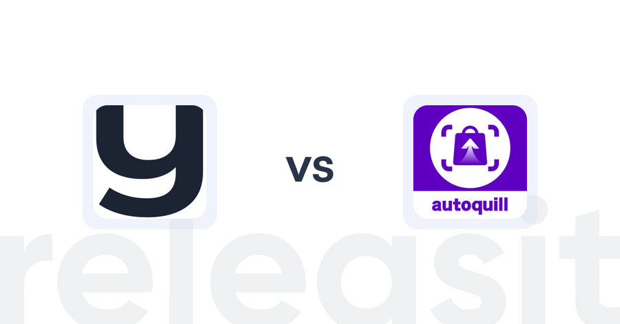 Shopify Upsell and Cross-sell Apps: Yugaa ‑ AI Chatbot vs AI agent Upsell ‑ autoquill