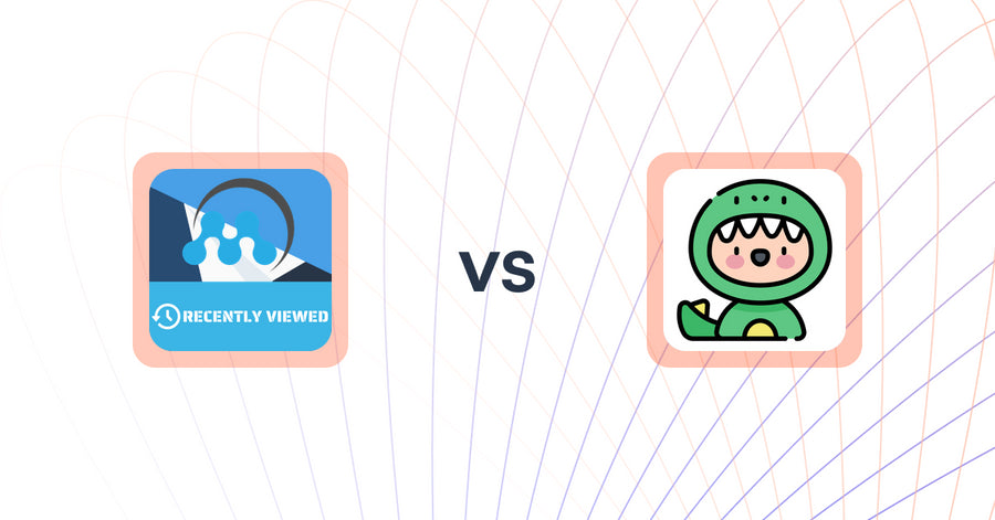 Shopify Upsell and Cross-Sell Apps: MeroxIO Recent Viewed Products vs. Rex: Personalized Upsell