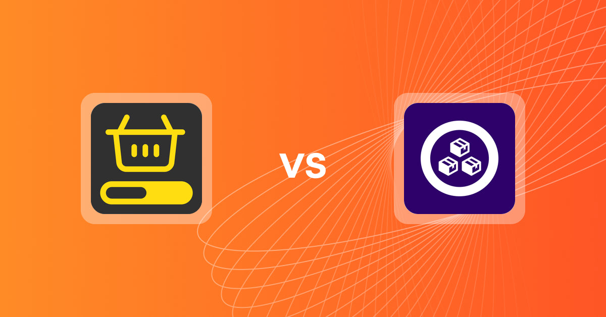 Shopify Upsell and Cross-sell Apps: MVR Free Shipping Bar & Upsell vs MCE: Product Addons & Bundles