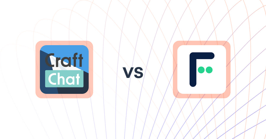 Shopify Upsell and Cross-sell Apps: CraftChat:Convert Chat to Sale vs. AI Recommendations