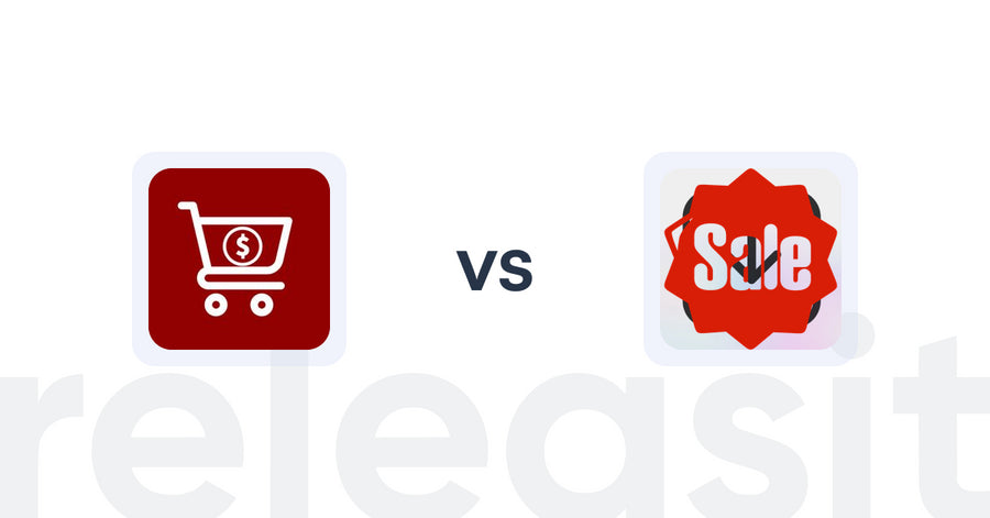 Shopify Upsell and Cross-sell Apps: Cross sell upsell master c1g vs Free Shipping Upsell