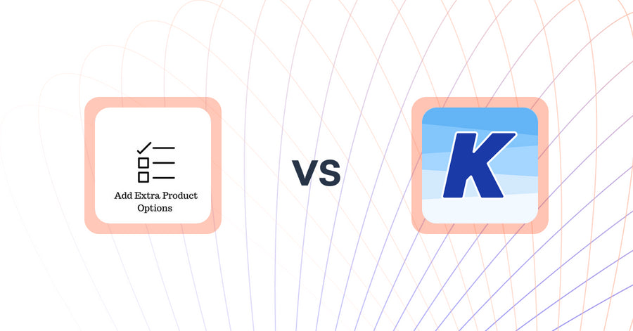 Shopify Upsell and Cross-sell Apps: Upsell | Extra Product Add-ons vs. K: Cross Sell Related Products