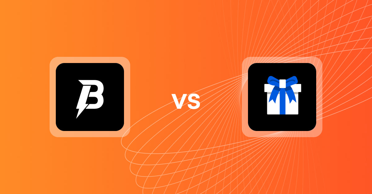 Shopify Upsell and Cross-sell Apps: Boosty Cart Drawer Cart Upsell vs Giftman ‑ Gift Wrap & Message