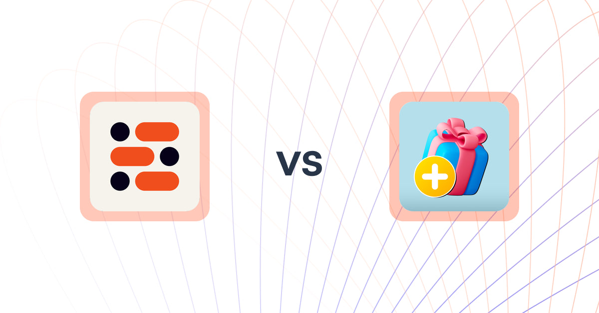 Shopify Upsell and Cross-sell Apps: Cartel: Product Recommendation vs Gift Options Plus