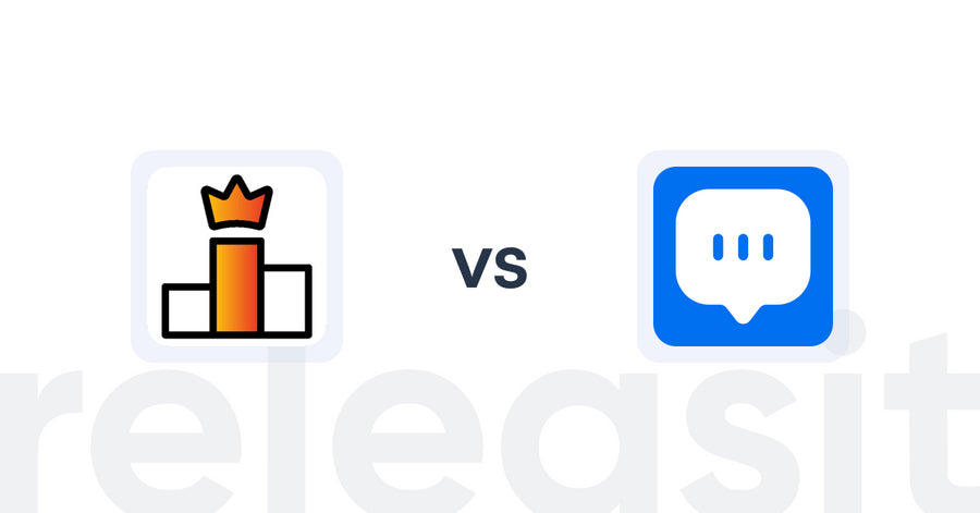 Shopify Upsell and Cross-sell Apps: Rank King: Best Seller Ranking vs Taggo: Chatbot AI & WhatsApp