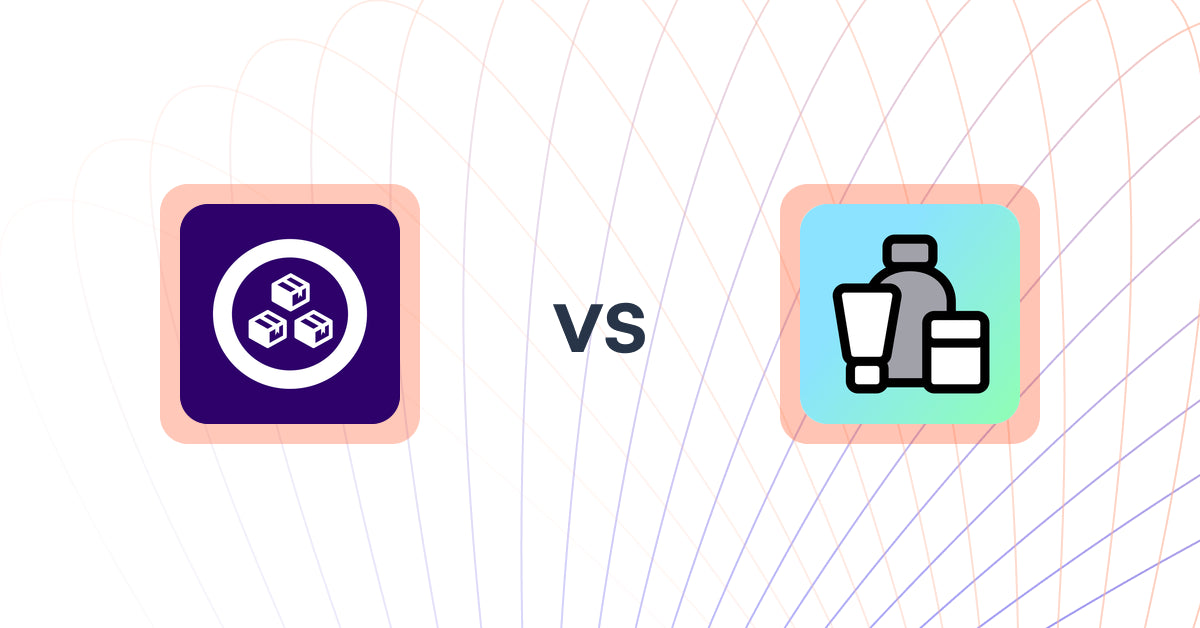 Shopify Upsell and Cross-sell Apps: MCE: Product Addons & Bundles vs Shopify Bundles