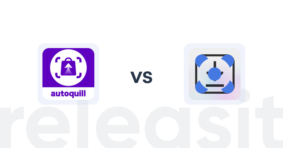 Shopify Upsell and Cross-Sell Apps: AI agent Upsell ‑ autoquill vs. XO Search & Recommendation