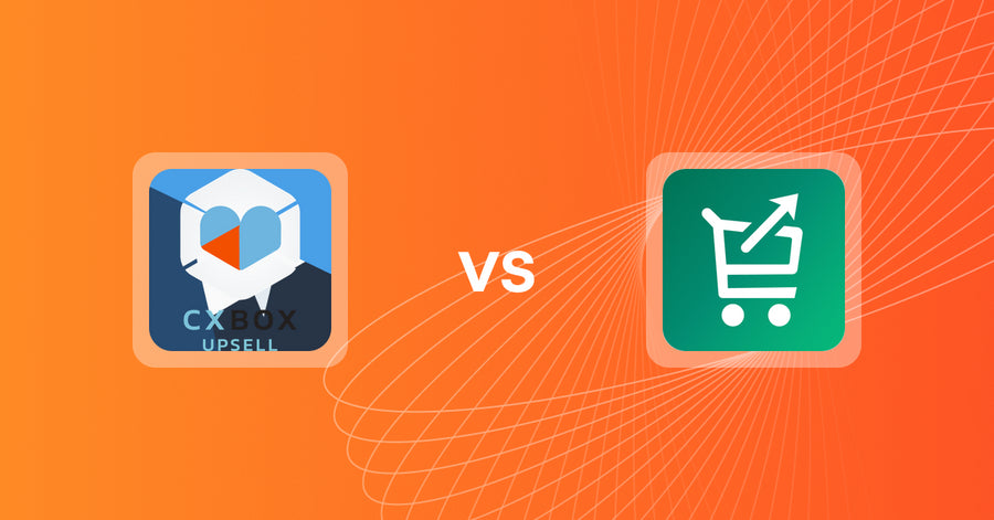 Shopify Upsell and Cross-sell Apps: CXBOX vs Simply Cartbooster