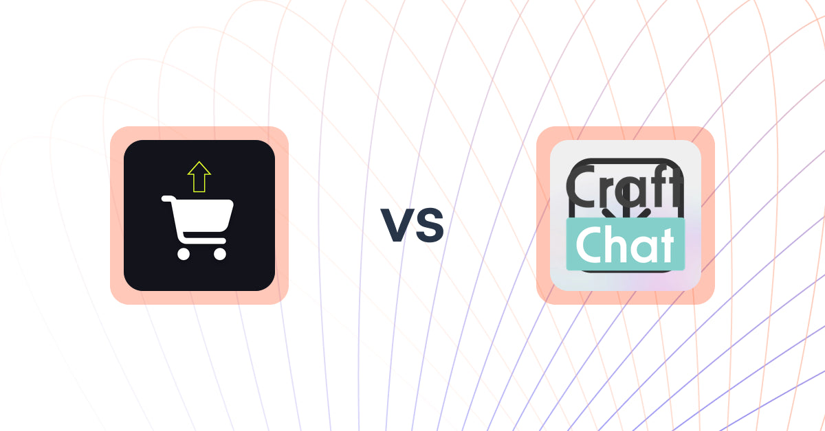 Shopify Upsell and Cross-sell Apps: LevelUp Cross‑sells vs CraftChat:Convert Chat to Sale