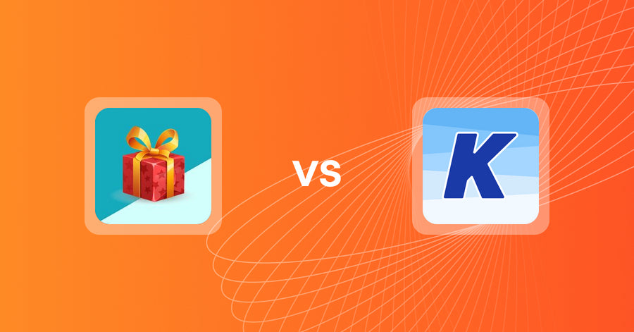 Shopify Upsell and Cross-Sell Apps: Zestard Gift Wrap vs K: Cross Sell Related Products