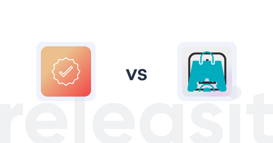 Shopify Upsell and Cross-sell Apps: Mega Verified Product Badges vs RecomBoost