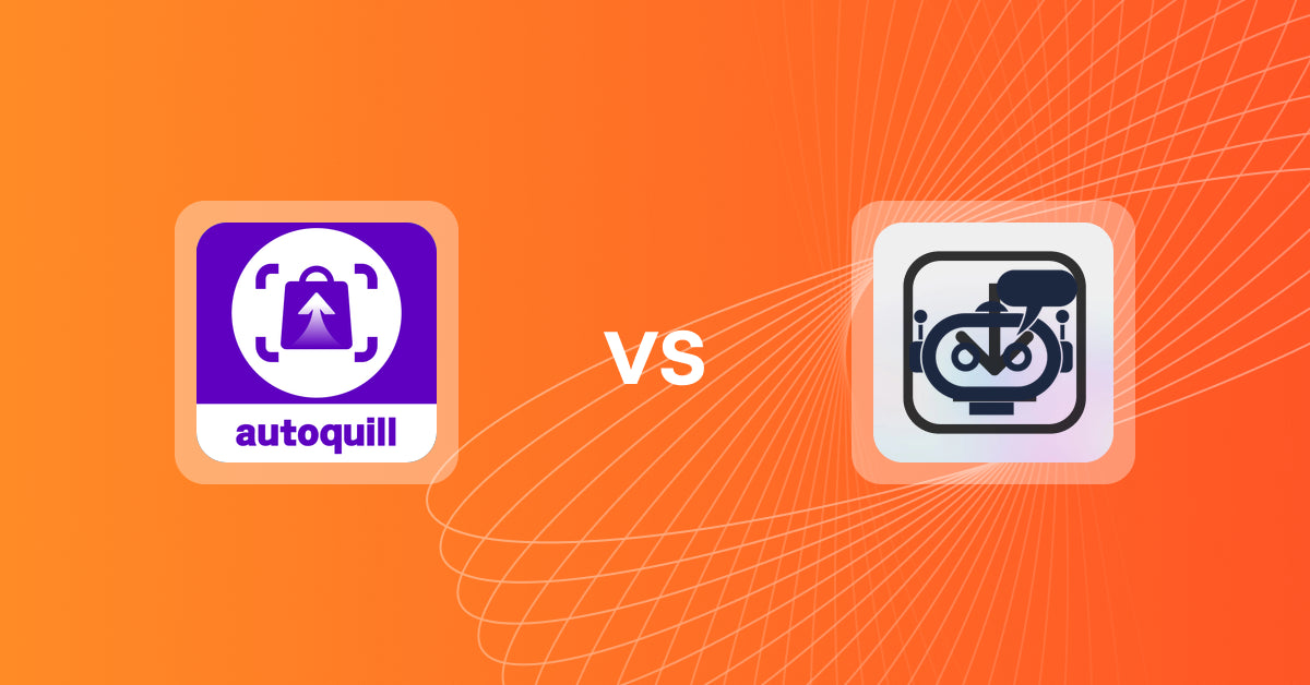 Shopify Upsell and Cross-Sell Apps: AI agent Upsell ‑ autoquill vs. RevoChat: AI Sales Chatbot