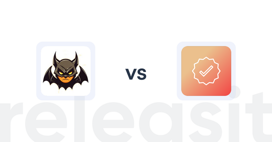 Shopify Upsell and Cross-sell Apps: Frequently Bought Together Bat vs. Mega Verified Product Badges