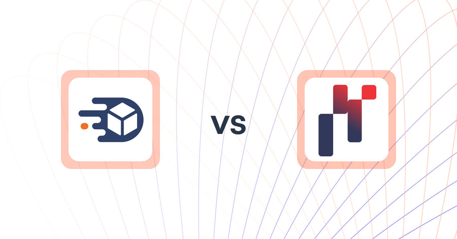 Shopify Upsell and Cross-sell Apps: TrackMage: Tracking & Upsells vs Meteonomiqs