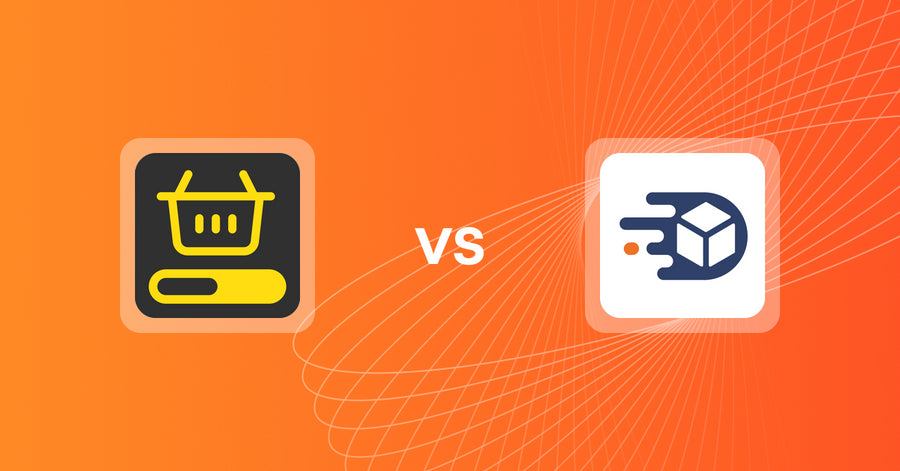 Shopify Upsell and Cross-sell Apps: MVR Free Shipping Bar & Upsell vs TrackMage: Tracking & Upsells