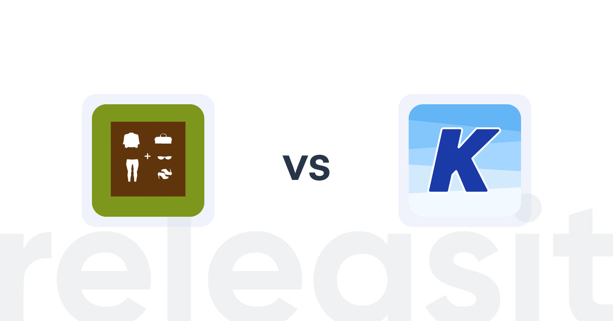 Shopify Upsell and Cross-sell Apps: Shop the look ‑ Ace vs K: Cross Sell Related Products