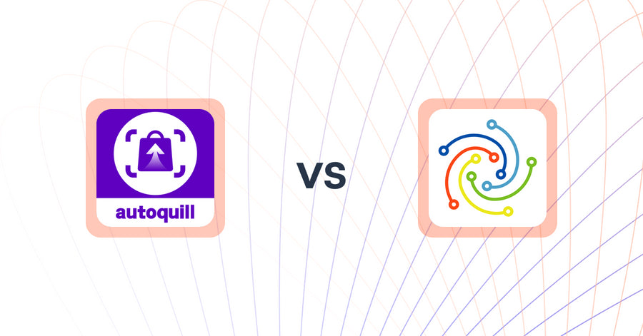 Shopify Upsell and Cross-Sell Apps: AI agent Upsell ‑ autoquill vs. Visidea AI Search & Discovery