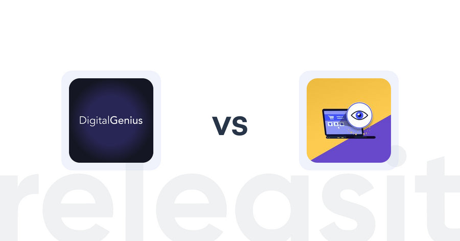 Shopify Upsell and Cross-Sell Apps: DigitalGenius vs ReVisit‑Recent Viewed Products