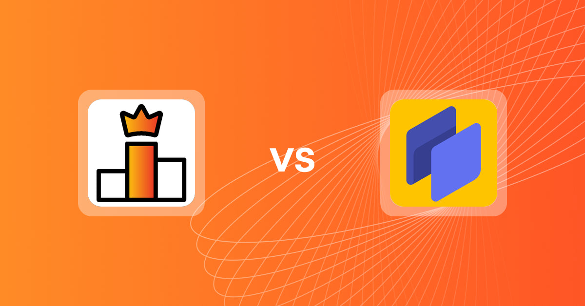 Shopify Upsell and Cross-sell Apps: Rank King: Best Seller Ranking vs SpurIT Sales Pop‑up Discount