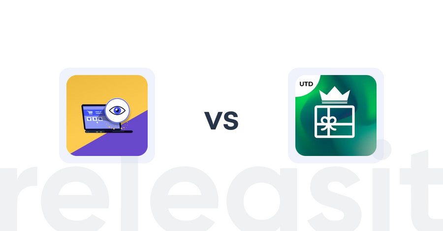 Shopify Upsell and Cross-Sell Apps: ReVisit‑Recent Viewed Products vs. Box King: Gift Bundle Builder