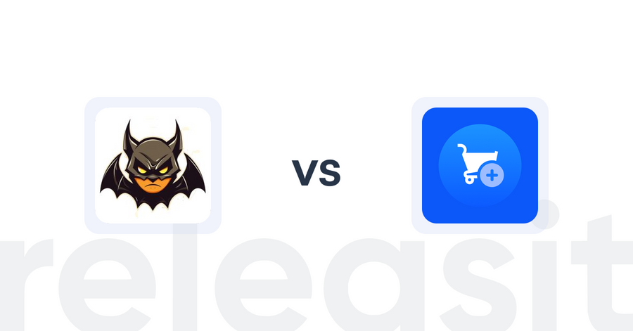 Shopify Upsell and Cross-sell Apps: Frequently Bought Together Bat vs Wizy Product Recommendation