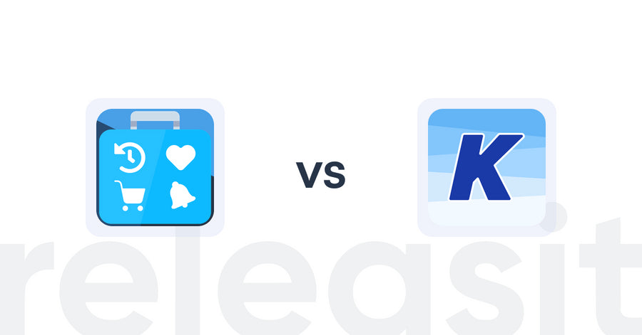 Shopify Upsell and Cross-Sell Apps: Sticky Tools | 20 Apps in One vs K: Cross Sell Related Products