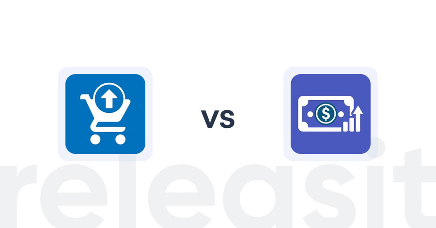 Shopify Upsell and Cross-sell Apps: Ecom Cart Upsell Elite vs Checkout Upsell
