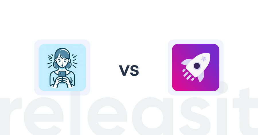 Shopify Upsell and Cross-sell Apps: ラクラク診断ビルダー vs AOV Booster ‑ Bundles & Upsell