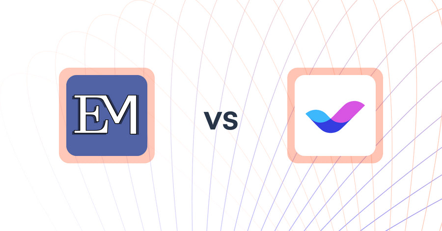 Shopify Upsell and Cross-Sell Apps: Expert Minute vs. Veda Landing Page Builder