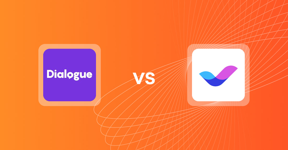 Shopify Upsell and Cross-sell Apps: Dialogue AI :CRO & A/B Testing vs Veda Landing Page Builder