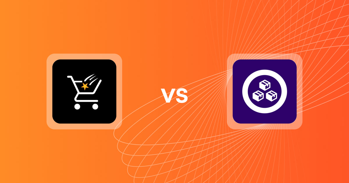 Shopify Upsell and Cross-Sell Apps: Checkout Star: Improve AOV, CRO vs. MCE: Product Addons & Bundles