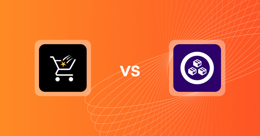 Shopify Upsell and Cross-Sell Apps: Checkout Star: Improve AOV, CRO vs. MCE: Product Addons & Bundles