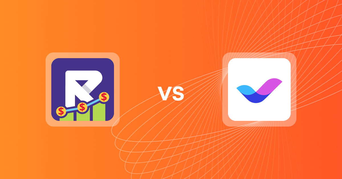 Shopify Upsell and Cross-Sell Apps: Sales Motivator Bar by Revy vs Veda Landing Page Builder