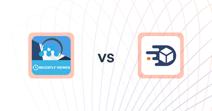 Shopify Upsell and Cross-sell Apps: MeroxIO Recently Viewed Products vs TrackMage: Tracking & Upsells