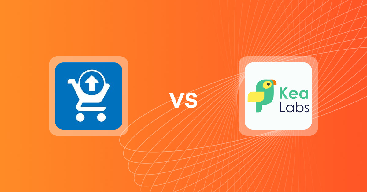 Shopify Upsell and Cross-sell Apps: Ecom Cart Upsell Elite vs Kea Labs: Recommendations