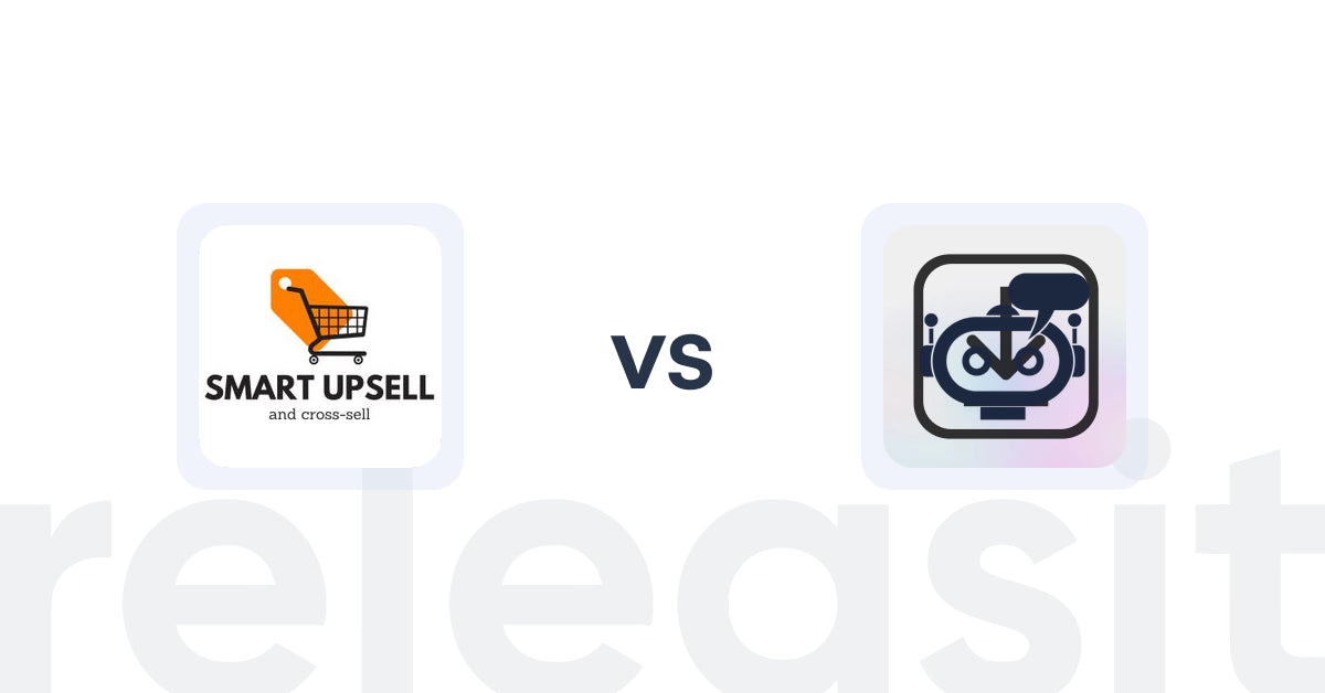 Shopify Upsell and Cross-Sell Apps: Smart Upsell vs RevoChat: AI Sales Chatbot