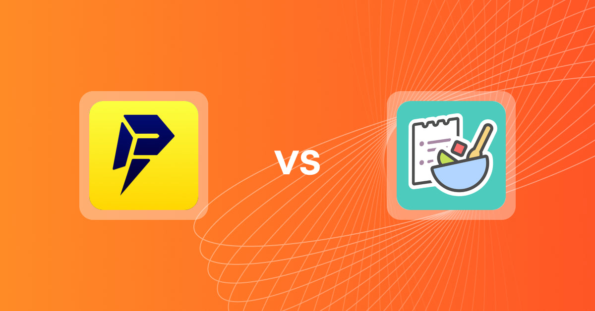 Shopify Upsell and Cross-sell Apps: Promofy: Flash Sale & Discount vs. BentoSMB Recipes