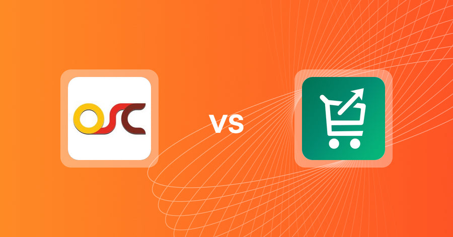 Shopify Upsell and Cross-sell Apps: OSCP Upsell & Cross Sell vs Simply Cartbooster