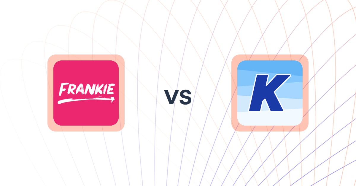 Shopify Upsell and Cross-sell Apps: FrankieAI Recommendations vs K: Cross Sell Related Products