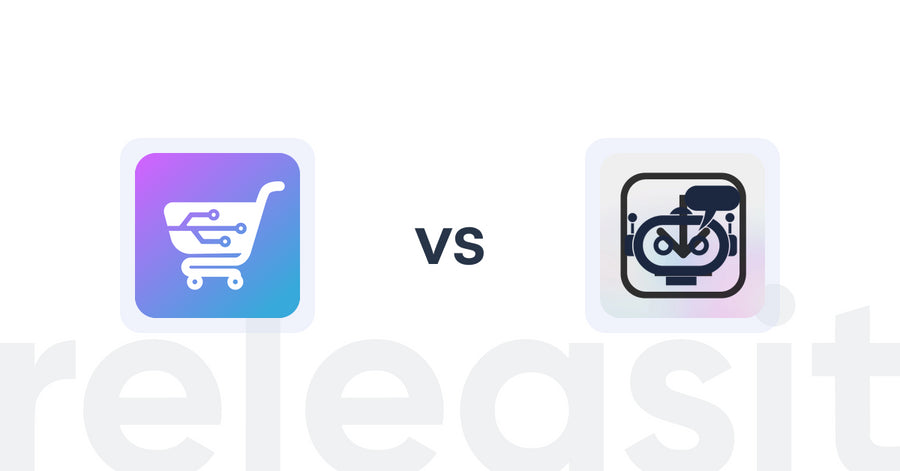 Shopify Upsell and Cross-sell Apps: AI Cart & Upsell vs RevoChat: AI Sales Chatbot