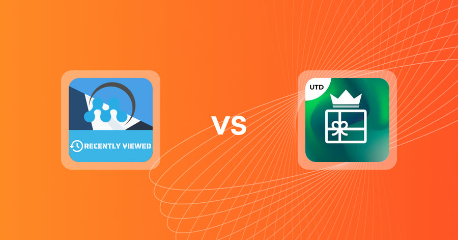 Shopify Upsell and Cross-Sell Apps: MeroxIO Recently Viewed Products vs Box King: Gift Bundle Builder