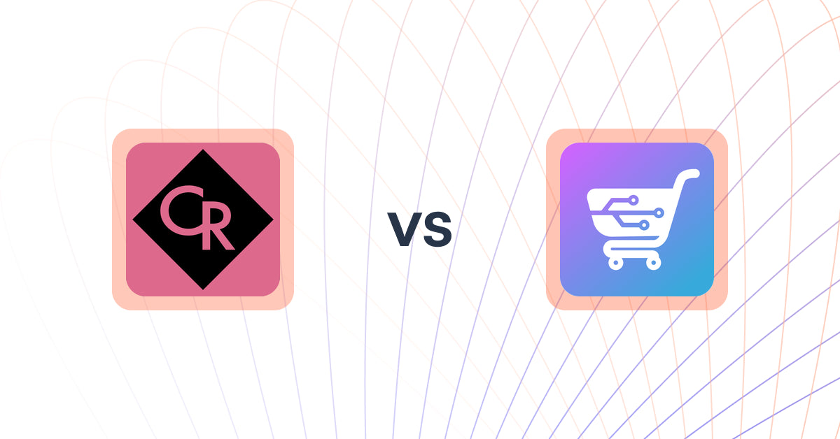 Shopify Upsell and Cross-sell Apps: CV Recommend vs AI Cart & Upsell