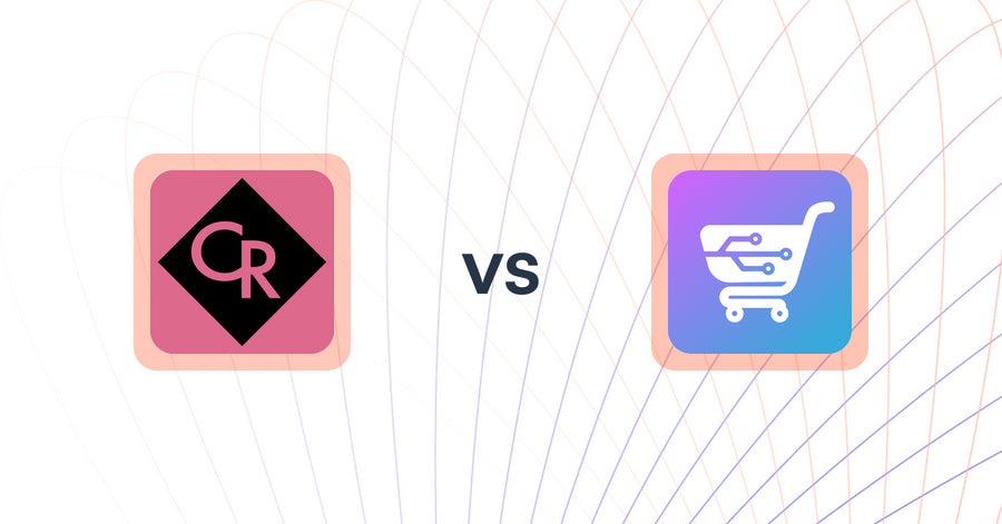 Shopify Upsell and Cross-sell Apps: CV Recommend vs AI Cart & Upsell