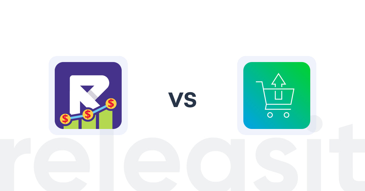 Shopify Upsell and Cross-sell Apps: Sales Motivator Bar by Revy vs Cart Convert Upsell Cross sell