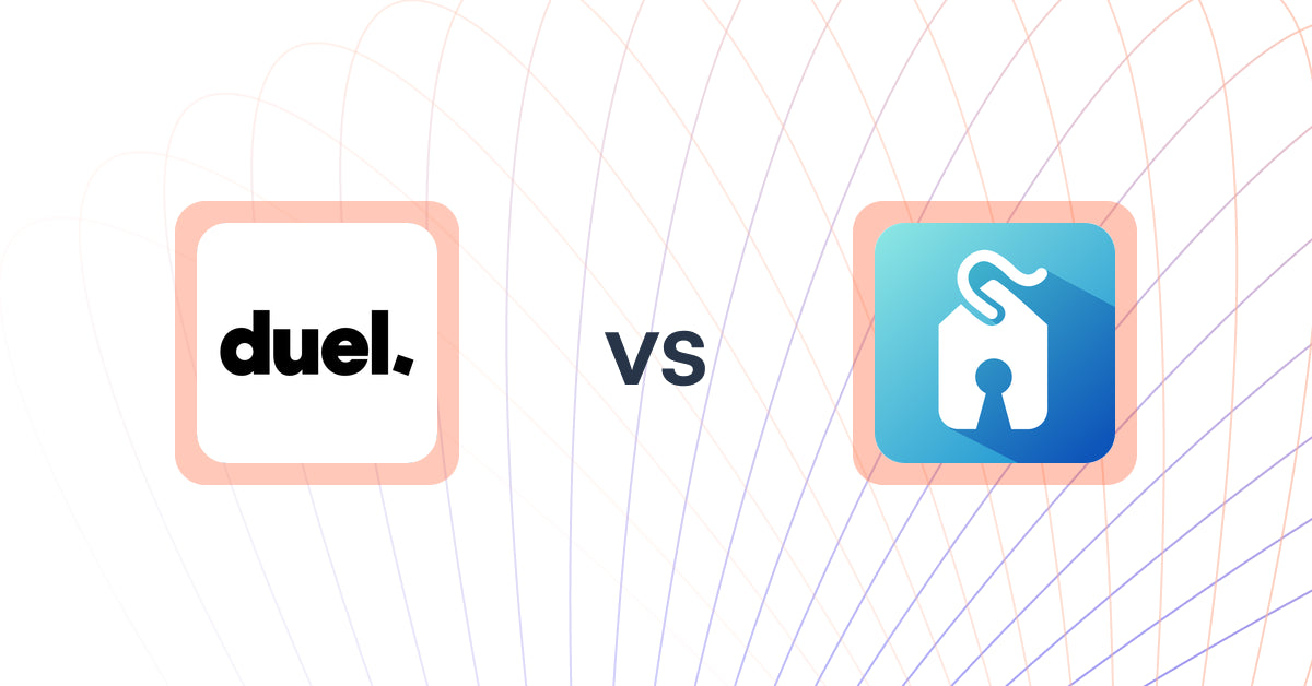 Shopify Upsell and Cross-Sell Apps: Duel | Referrals & Affiliates vs RebateKey: Coupons & Rebates