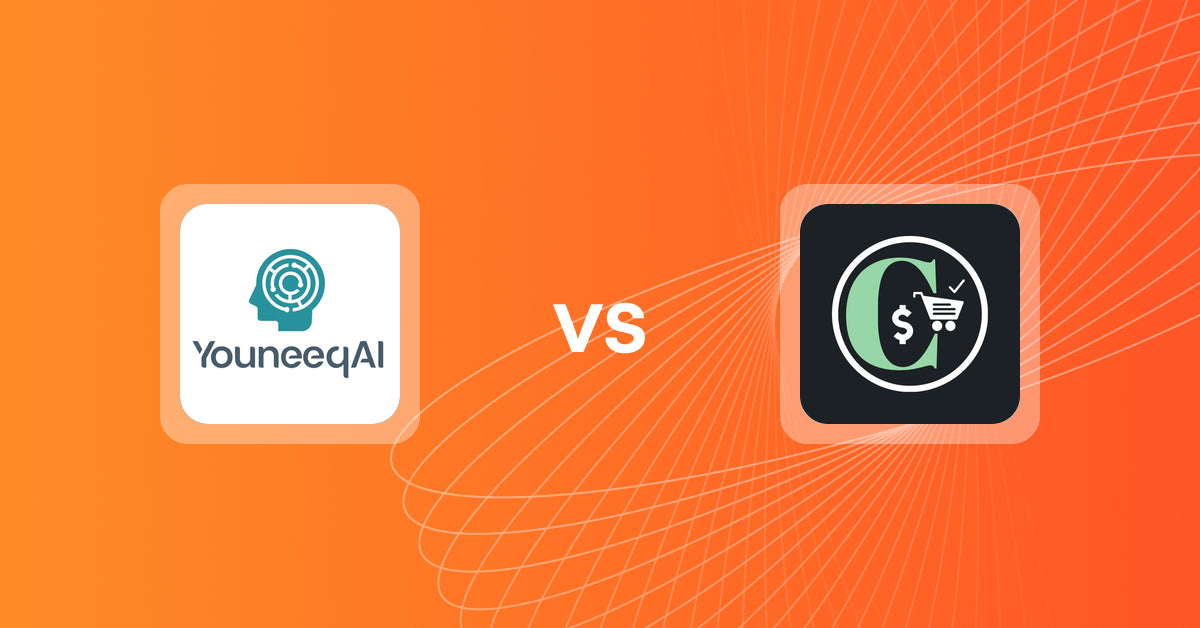 Shopify Upsell and Cross-sell Apps: Youneeq AI Personalization vs Checkmate Upsell Zone