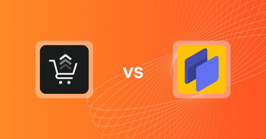 Shopify Upsell and Cross-sell Apps: SP: Free Gifts with Purchase vs SpurIT Sales Pop-up Discount