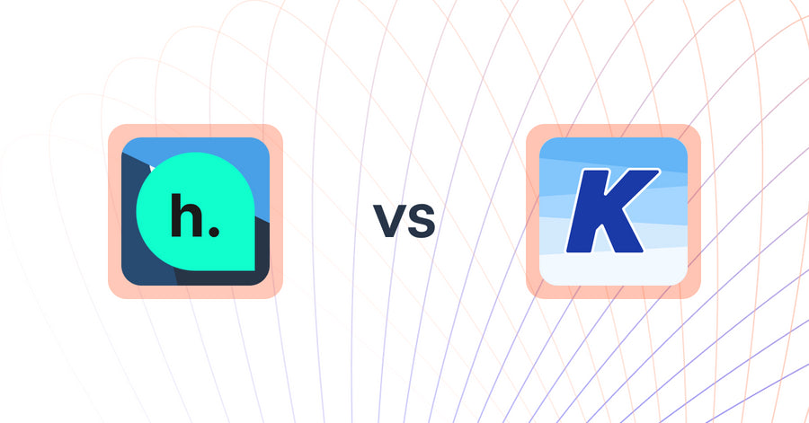 Shopify Upsell and Cross-sell Apps: Help Me Choose AI Product Quiz vs K: Cross Sell Related Products