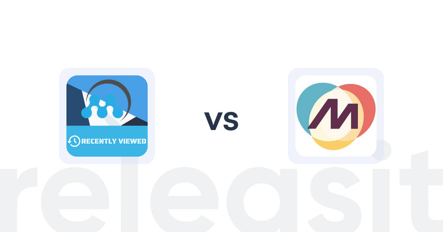 Shopify Upsell and Cross-sell Apps: MeroxIO Recently Viewed Products vs. Makaira Connect